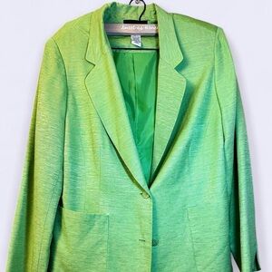 Sag Harbor Vibrant Green Women's Blazer